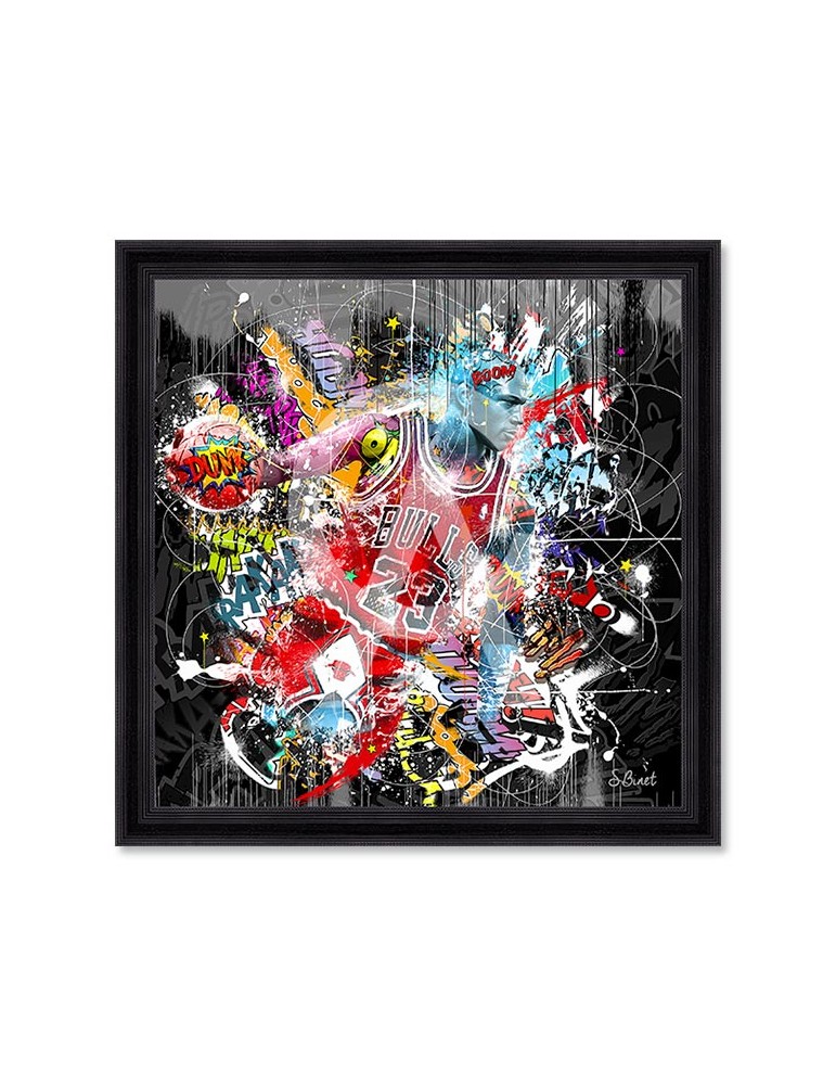Tableau Michael Jordan Pop Art